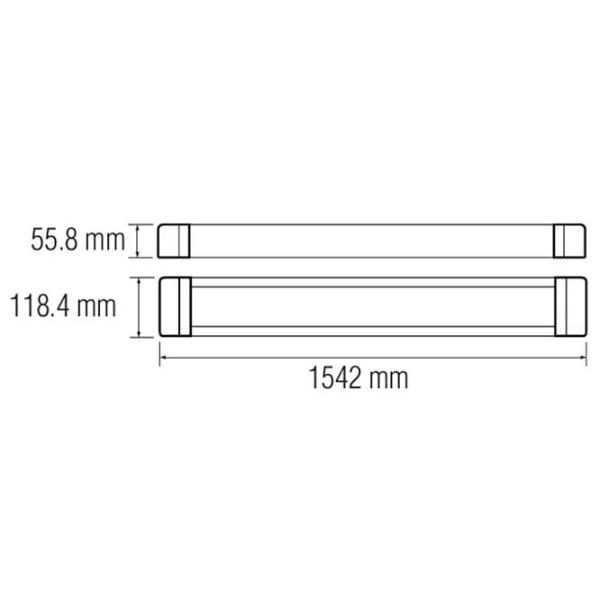 Corp de iluminat LED Horoz OKYANUS-90 LED / White photo 4