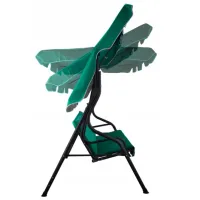 Садовые качели GardenLine KRE0742 Зеленый / 220 кг photo 2
