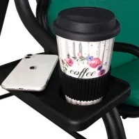 Садовые качели GardenLine KRE0742 Зеленый / 220 кг photo 3