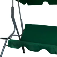 Садовые качели GardenLine KRE0742 Зеленый / 220 кг photo 4