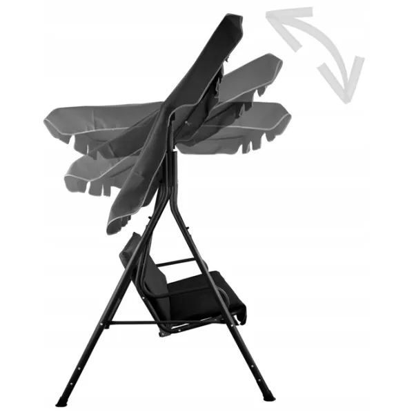 Leagăn de grădină GardenLine KRE3088 Anthracite / photo 2