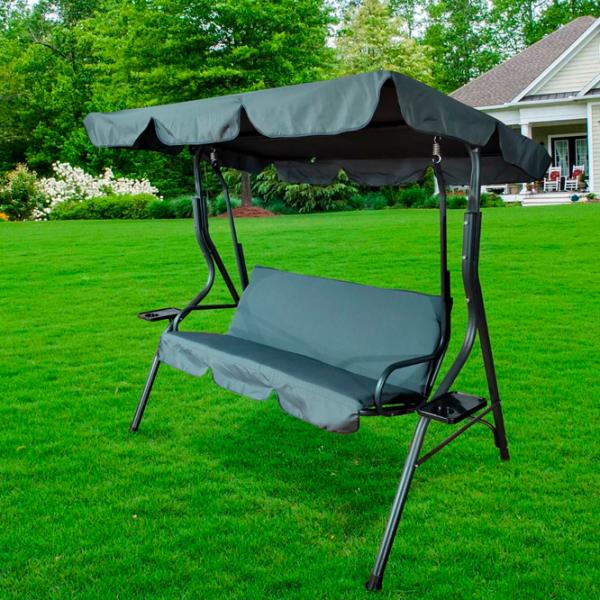 Leagăn de grădină GardenLine KRE3088 Anthracite / photo 5