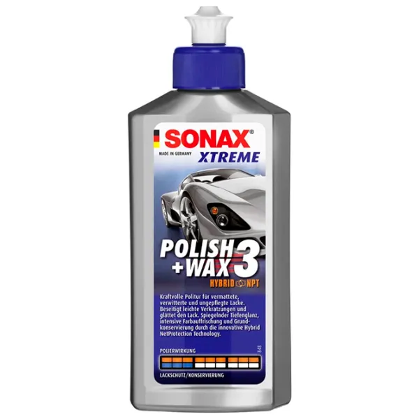 Polirol Sonax Xtreme №3 Hybrid NPT Plastic / pentru lustruire cu ceară photo 1