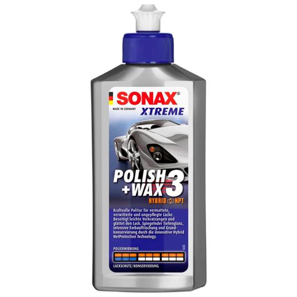 Polirol Sonax Xtreme №3 Hybrid NPT Plastic / pentru lustruire cu ceară photo 1