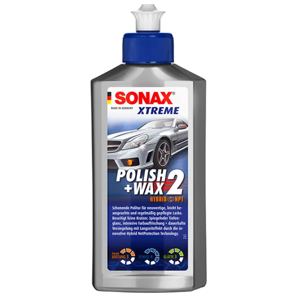 Polirol Sonax Xtreme №2 Hybrid NPT Plastic / pentru lustruire cu ceară photo 1