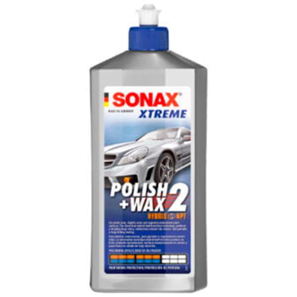 Полироль Sonax Xtreme №2 Hybrid NPT Пластик / для полировки воском photo 1