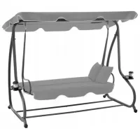 Садовые качели GardenLine KRE9771 00958846 Серый / 260 кг photo 2