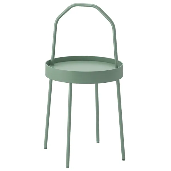 Сервировочный столик Ikea Burvik  Круглая / Металл photo 1