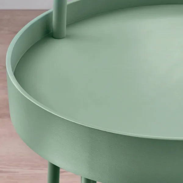 Сервировочный столик Ikea Burvik  Круглая / Металл photo 3