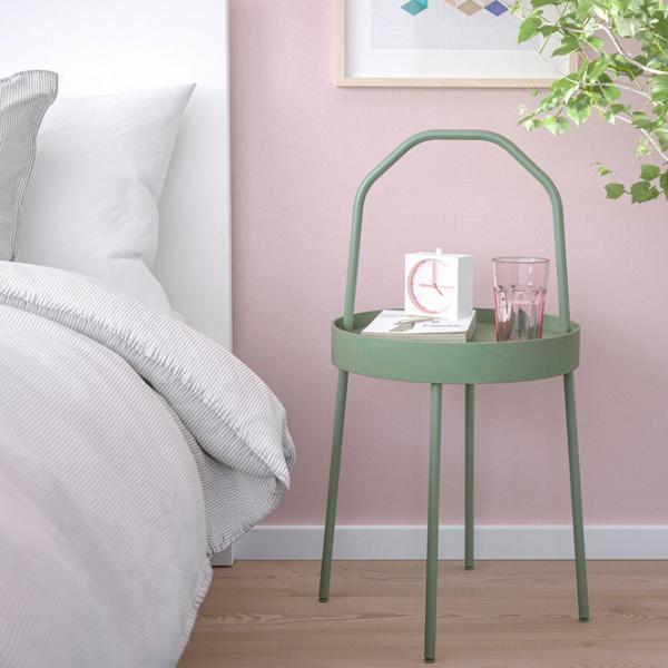 Сервировочный столик Ikea Burvik  Круглая / Металл photo 9