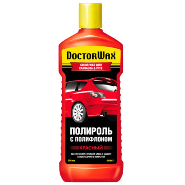 Полироль Doctor Wax DW 8417 Пластик / для полировки полифлоном photo 1