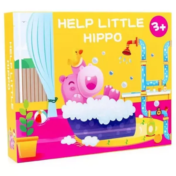 Развивающий набор Insportline Help Little Hippo 3+/ Логическая игра photo 1