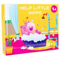 Развивающий набор Insportline Help Little Hippo 3+/ Логическая игра
