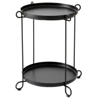 Măsuță de servire Ikea Livelycke  Rotundă / Oțel