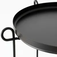Сервировочный столик Ikea Livelycke Круглая / Cталь photo 6