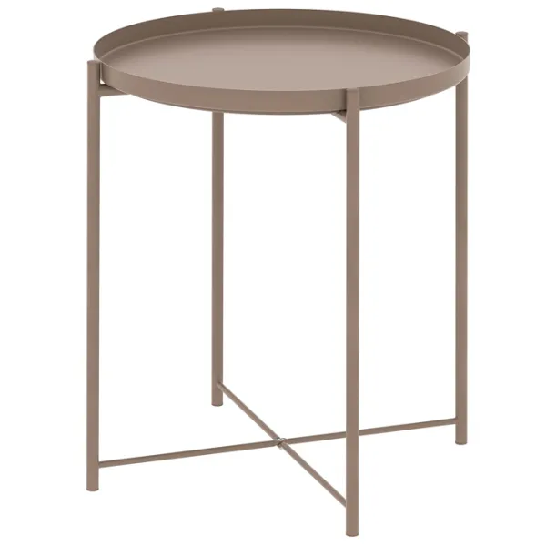 Сервировочный столик Ikea Gladom  Круглая / Cталь photo 1