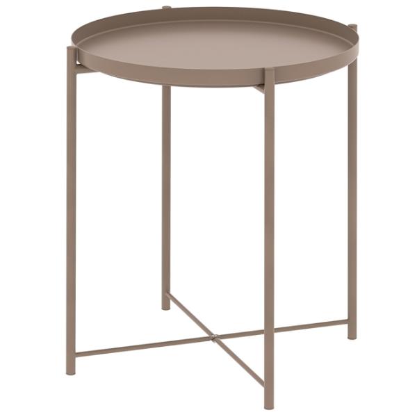 Сервировочный столик Ikea Gladom  Круглая / Cталь photo 1