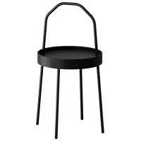 Măsuță de servire Ikea Burvik  Rotundă / Metal