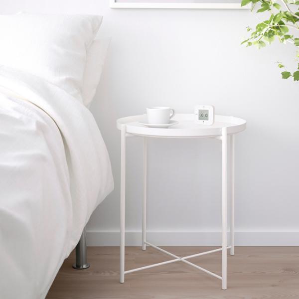 Сервировочный столик Ikea Gladom  Круглая / Cталь photo 2