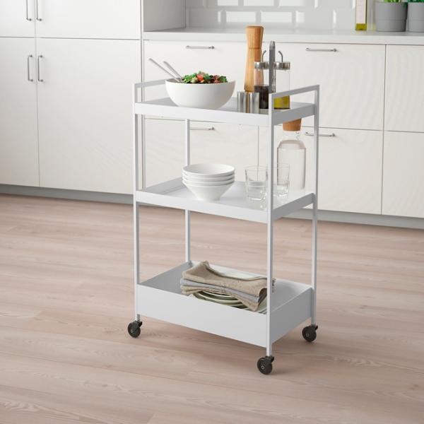 Сервировочный столик Ikea Nissafors Прямоугольная / Металл photo 2