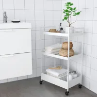 Сервировочный столик Ikea Nissafors Прямоугольная / Металл photo 3