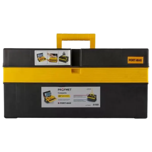 Toolbox Profmet Compacto 20 2 buc Plastic photo 1 Toolbox Profmet Compacto 20 2 buc Plastic photo 1