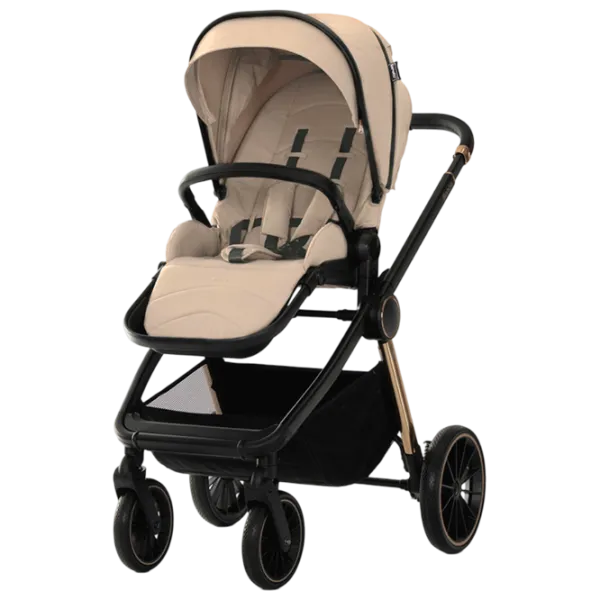 Детская коляска Lorelli Stroller Bianca 10022112603A/ Бежевый photo 1