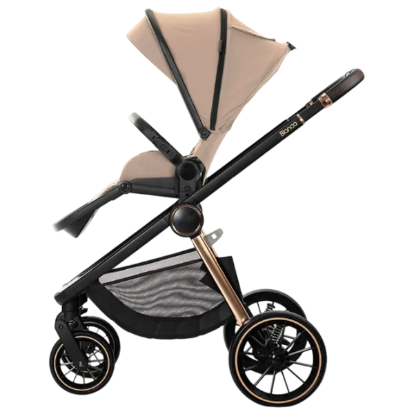 Детская коляска Lorelli Stroller Bianca 10022112603A/ Бежевый photo 3