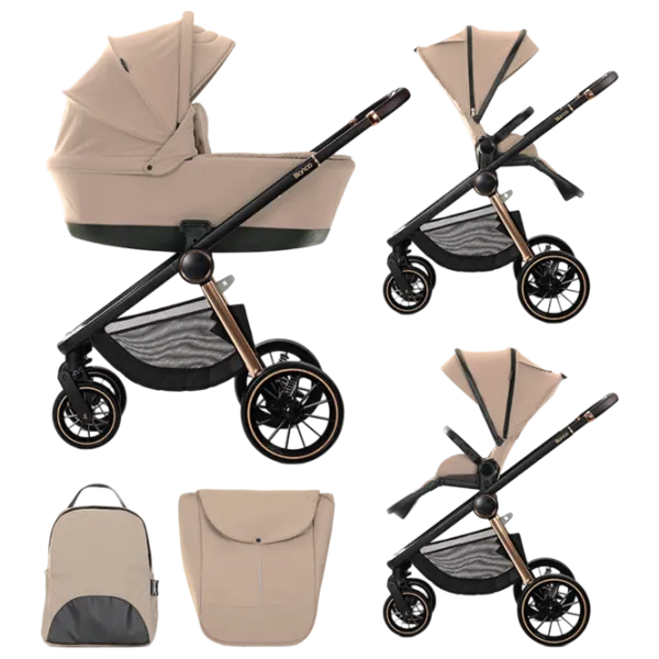 Детская коляска Lorelli Stroller Bianca 10022112603A/ Бежевый photo 7