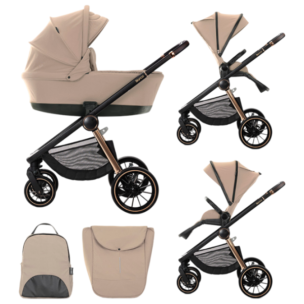 Детская коляска Lorelli Stroller Bianca 10022112603A/ Бежевый photo 7