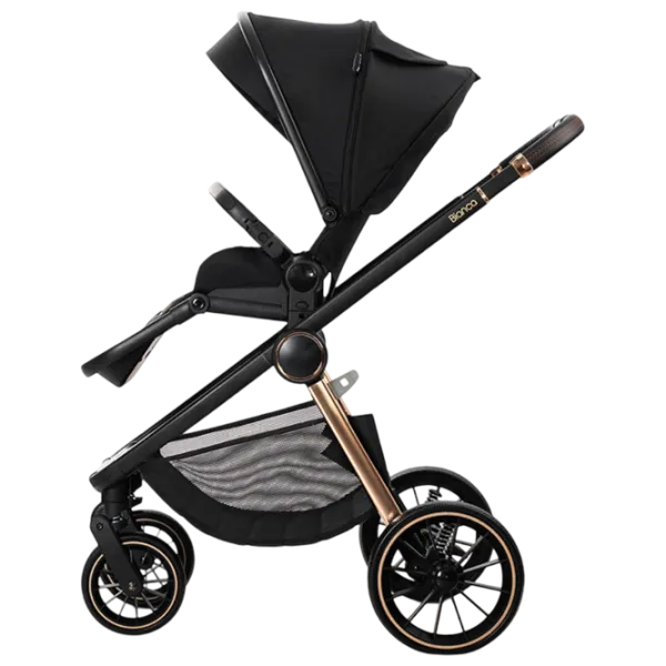 Детская коляска Lorelli Stroller Bianca 10022112501A/ Черный photo 3