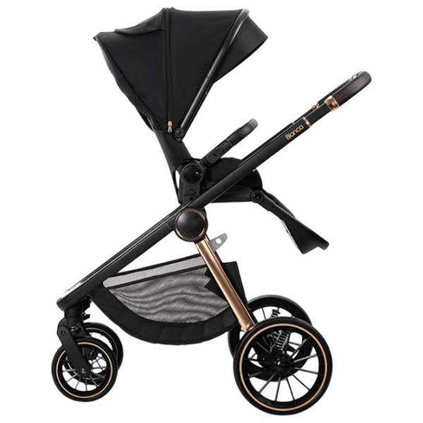 Детская коляска Lorelli Stroller Bianca 10022112501A/ Черный photo 4