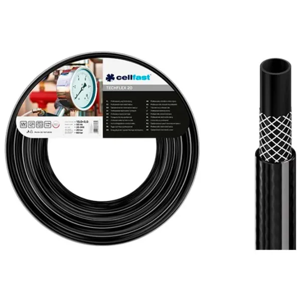Капельный шланг Cellfast TECHFLEX 50 м / 20 бар photo 1