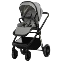 Cărucior pentru copil Lorelli Stroller Bianca 10022112506A/ Gray