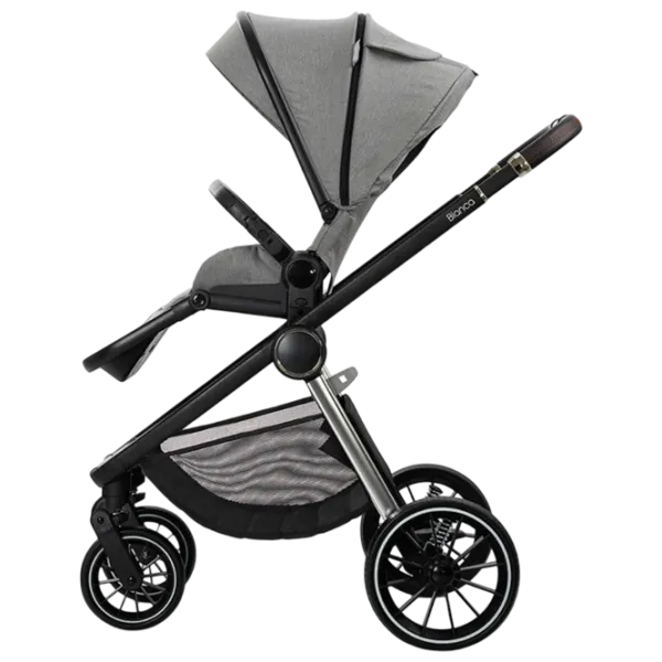 Детская коляска Lorelli Stroller Bianca 10022112506A/ Серый photo 3 Детская коляска Lorelli Stroller Bianca 10022112506A/ Серый photo 3