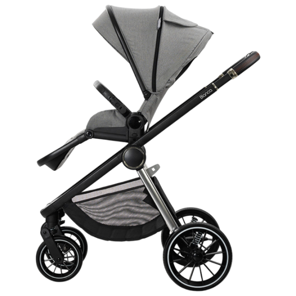 Детская коляска Lorelli Stroller Bianca 10022112506A/ Серый photo 3 Детская коляска Lorelli Stroller Bianca 10022112506A/ Серый photo 3