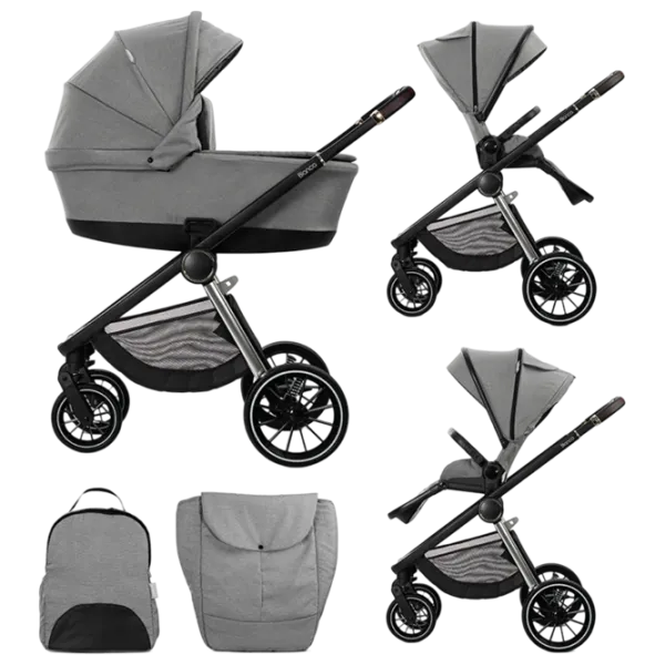 Детская коляска Lorelli Stroller Bianca 10022112506A/ Серый photo 7 Детская коляска Lorelli Stroller Bianca 10022112506A/ Серый photo 7
