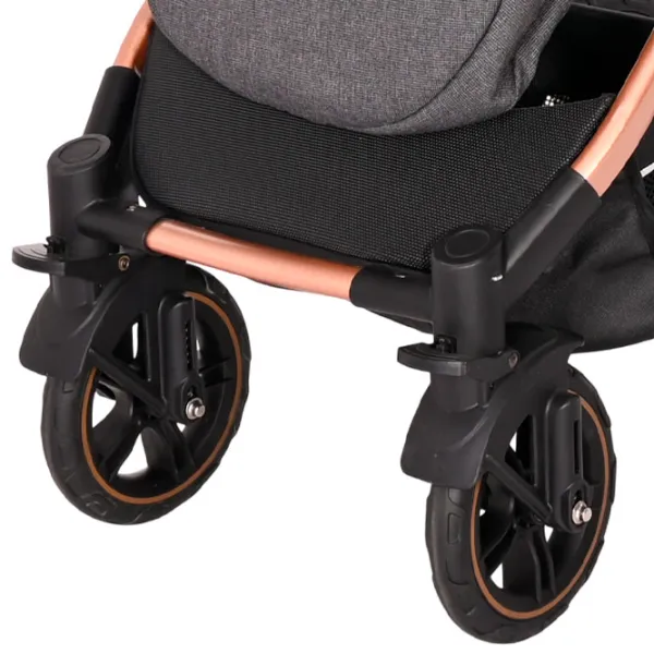 Детская коляска Lorelli Stroller Storm 10021692384/ Черный photo 3