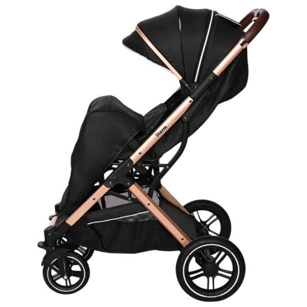 Детская коляска Lorelli Stroller Storm 10021692384/ Черный photo 5