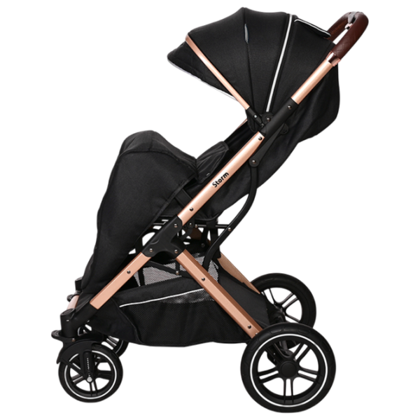 Детская коляска Lorelli Stroller Storm 10021692384/ Черный photo 5