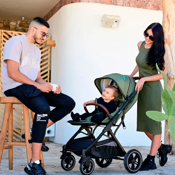 Детская коляска Lorelli Stroller Storm 10021692384/ Черный photo 6