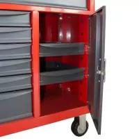 Ящик для инструментов на колесах Jetech 060J809 1 лист Металл photo 5