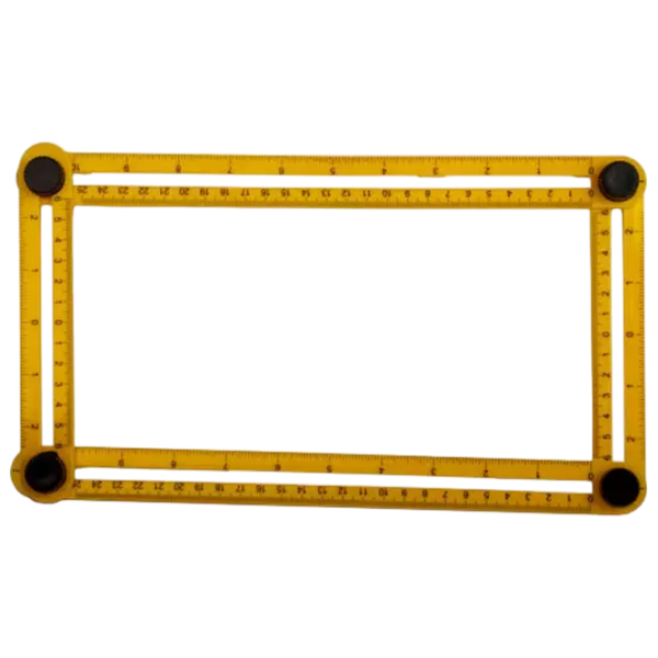 Șablon pentru marcare Profmet 254082 250 mm Dreptunghiulară / Plastic photo 2