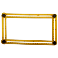 Șablon pentru marcare Profmet 254082 250 mm Dreptunghiulară / Plastic photo 2