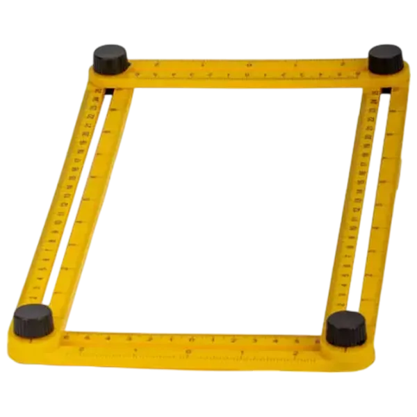 Șablon pentru marcare Profmet 254082 250 mm Dreptunghiulară / Plastic photo 3