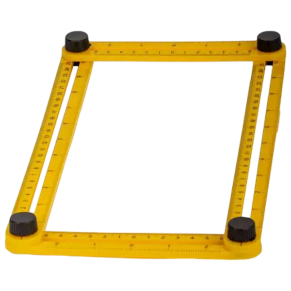 Șablon pentru marcare Profmet 254082 250 mm Dreptunghiulară / Plastic photo 3