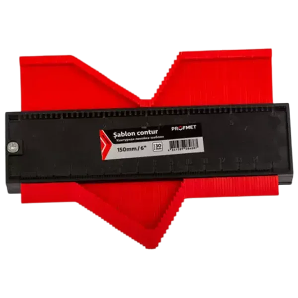 Șablon pentru marcare Profmet 254072 150 mm Dreptunghiulară / Plastic photo 3