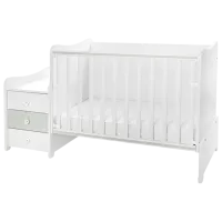 Детская кровать Lorelli BED MAXI PLUS NEW 0 месяцев - 14 лет / Зеленый photo 3