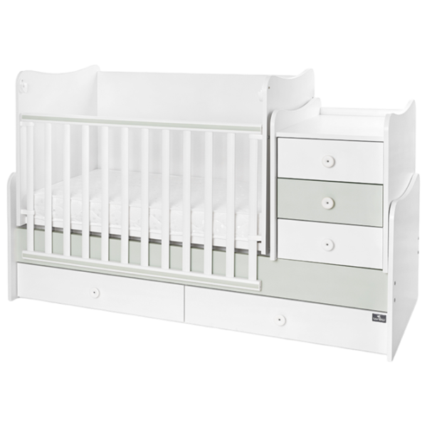 Pat pentru copii Lorelli BED MAXI PLUS NEW 0 luni - 14 ani / Green photo 4