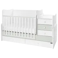 Детская кровать Lorelli BED MAXI PLUS NEW 0 месяцев - 14 лет / Зеленый photo 4